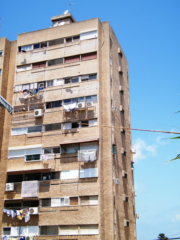 Real apartment building in Haifa