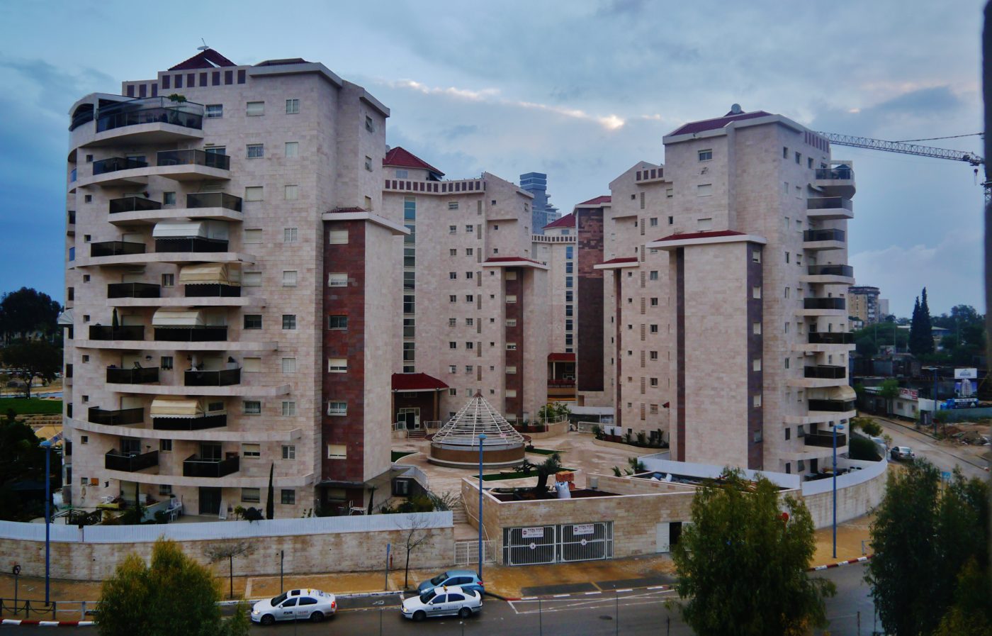 Real apartment complex in Be'er Sheva